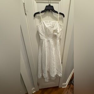 White strapless Shoshanna dress- brand new